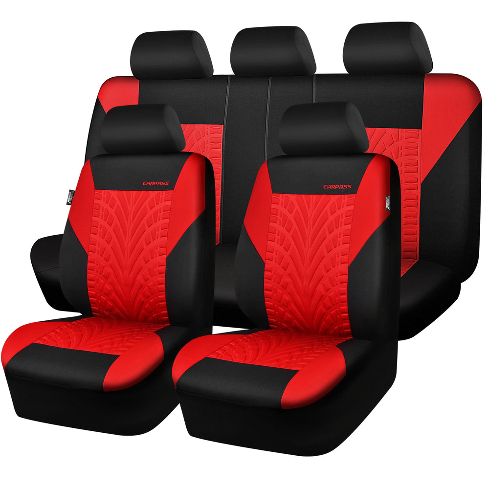 CAR PASS front seats full set installed showing protection and style