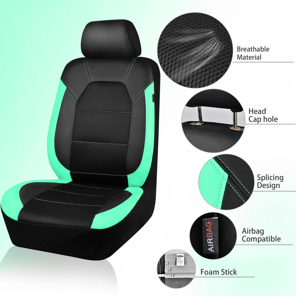 CAR PASS headrest with reserved airbag opening for safe deployment