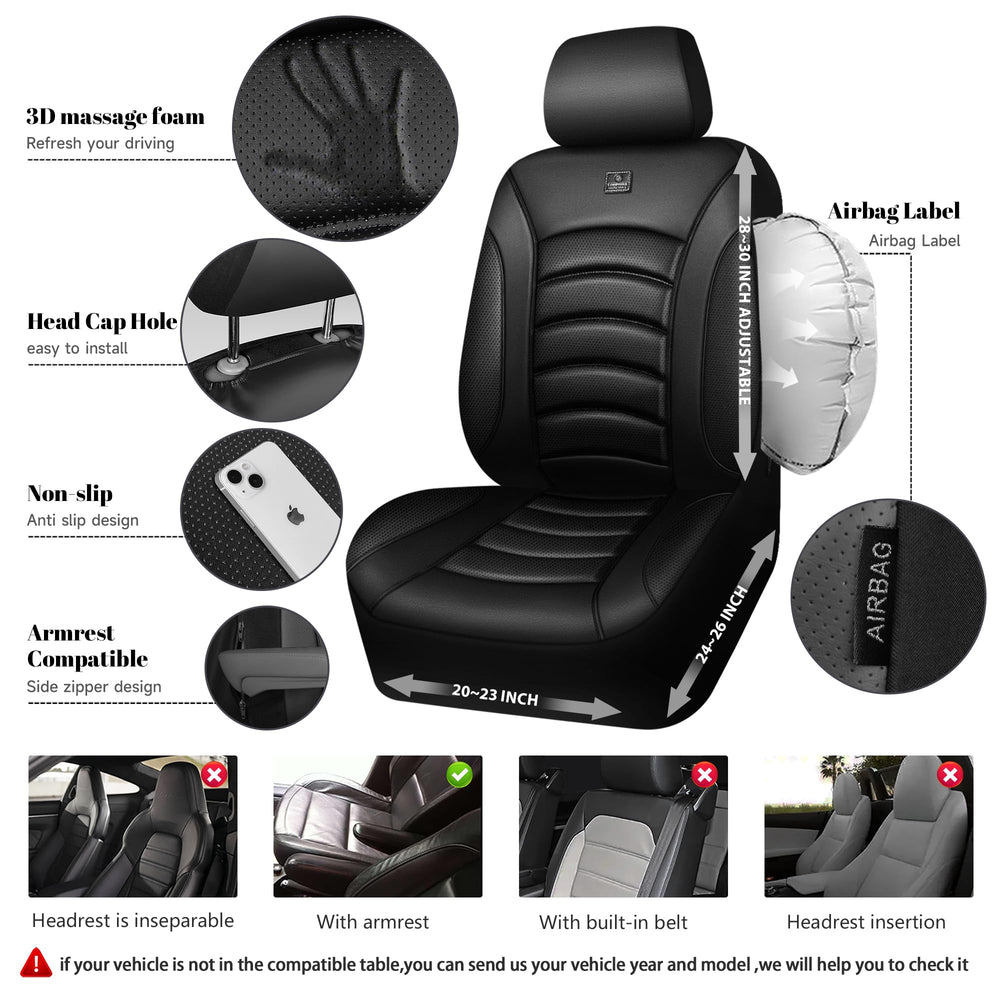 CAR PASS headrest and armrest detail demonstrating easy adjustment and fit