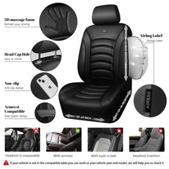 CAR PASS headrest and armrest detail demonstrating easy adjustment and fit