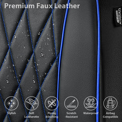 CAR PASS separate headrest and armrest fit for convenient adjustability