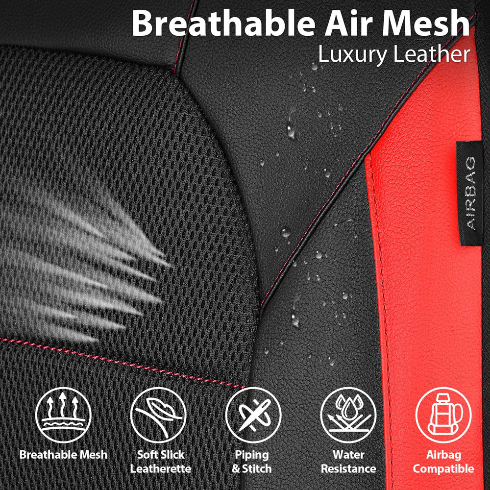CAR PASS headrest cover detail with reserved openings for easy fit and functionality