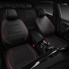 CAR PASS headrest cover with cutout showing easy headrest access