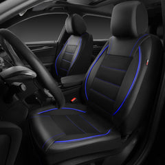 CAR PASS headrest covers with reserved openings for quick reattachment