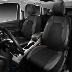 CAR PASS headrest covers set arranged for easy identification and fit