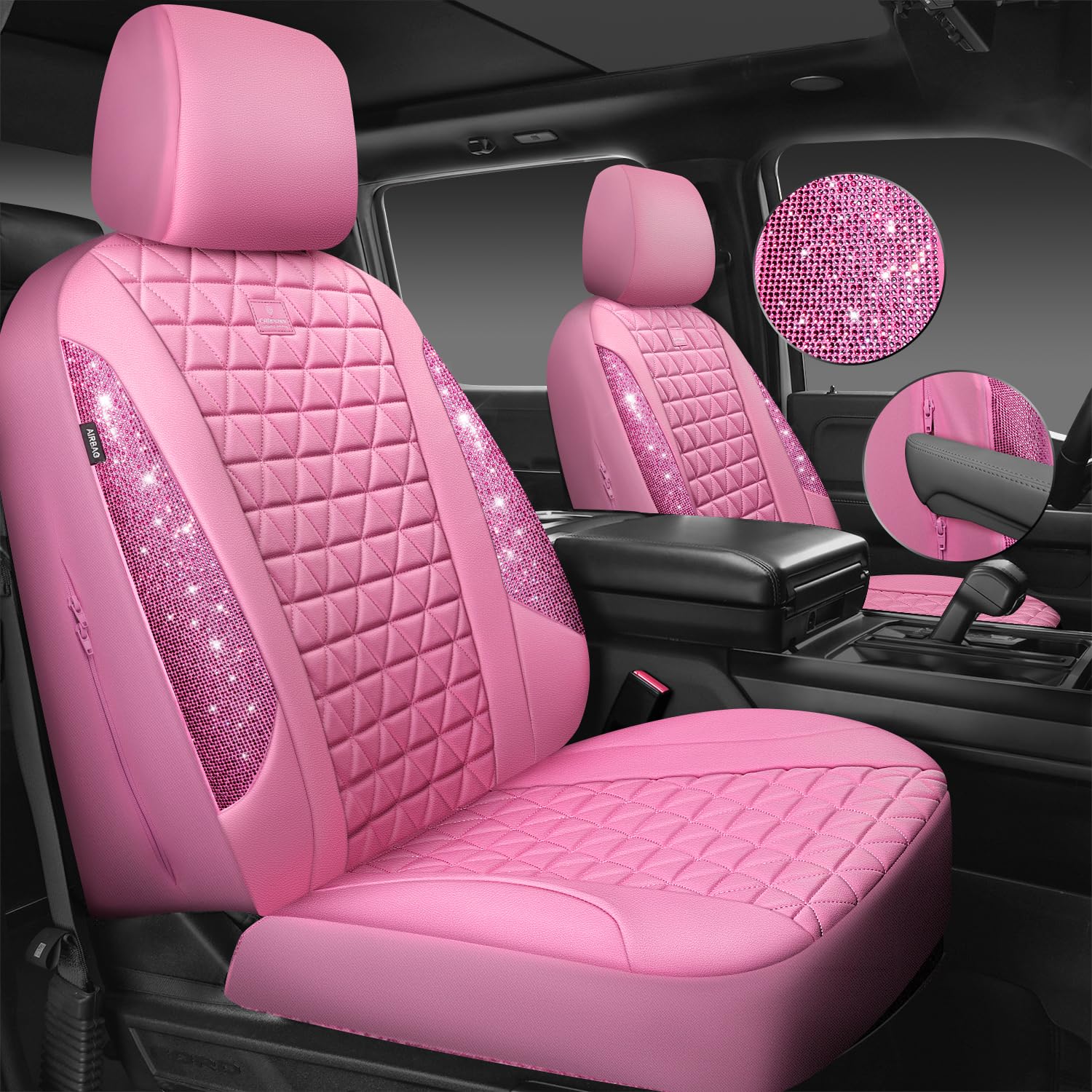 CAR PASS interior lifestyle shot showing transformed cabin and feminine flair