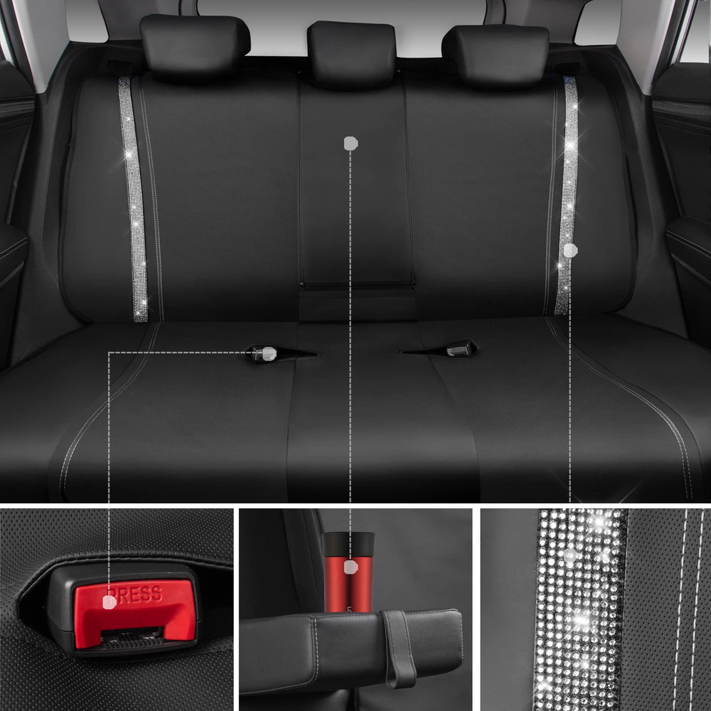 CAR PASS seat covers inside car lifestyle view adding chic upgrade