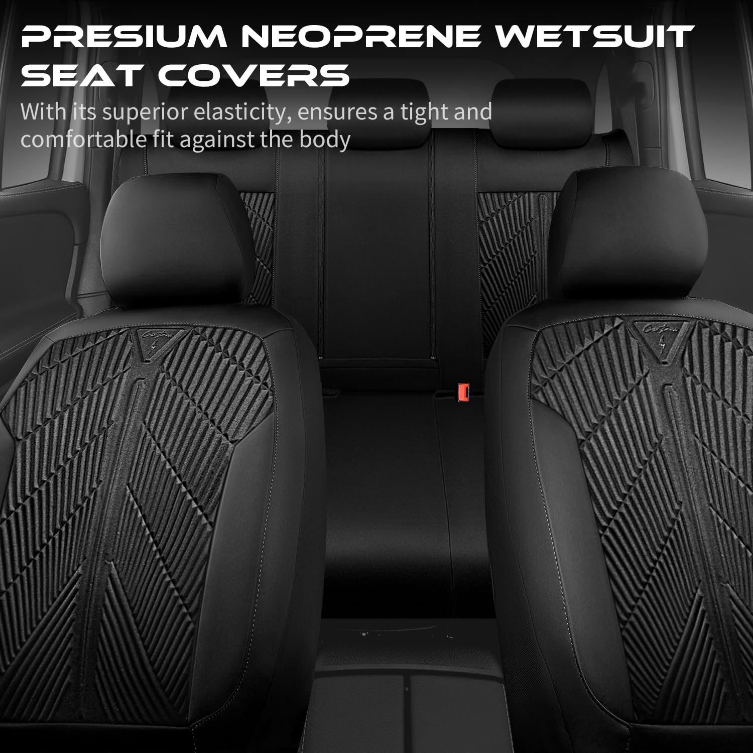 CAR PASS installed in SUV lifestyle scene protecting upholstery on outings