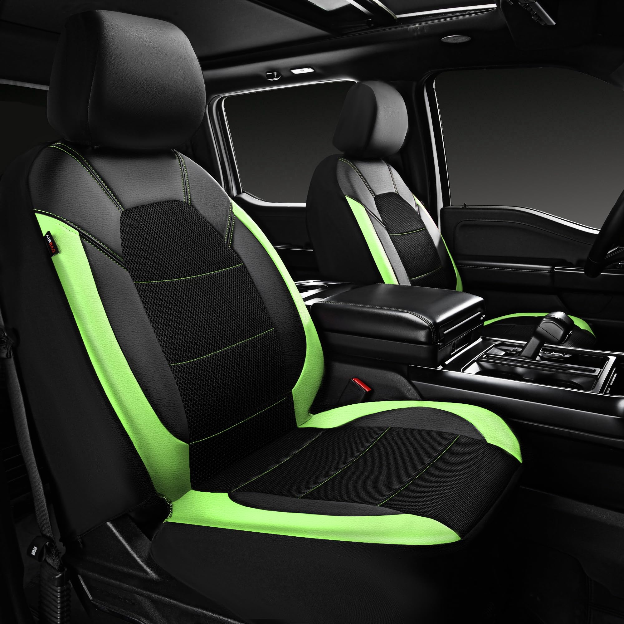 CAR PASS lifestyle shot of car interior with covers installed for refreshed cabin appearance