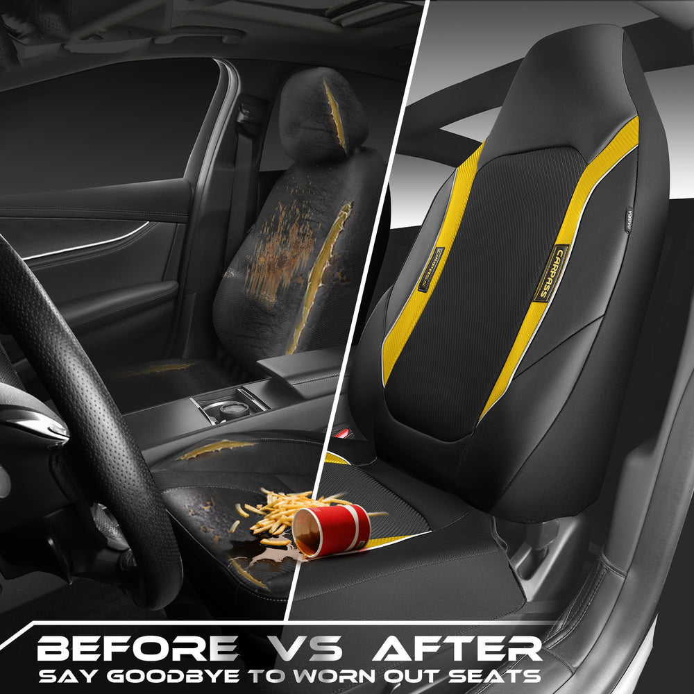 CAR PASS lifestyle shot in car interior conveying stylish protection on the road