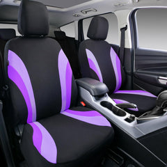 CAR PASS close-up of separate headrest cover with neat stitching and fit benefit