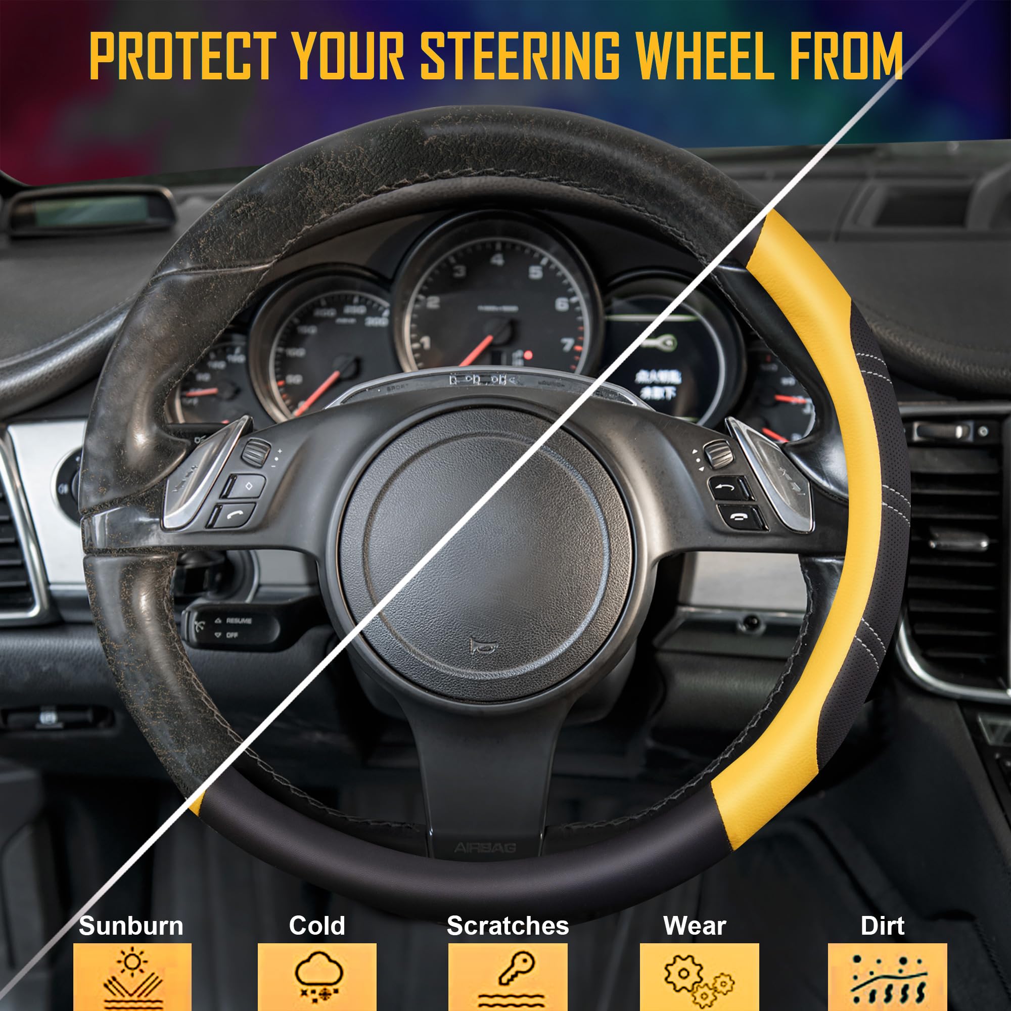CAR PASS inner rubber ring detail providing anti-slip safety and stable grip