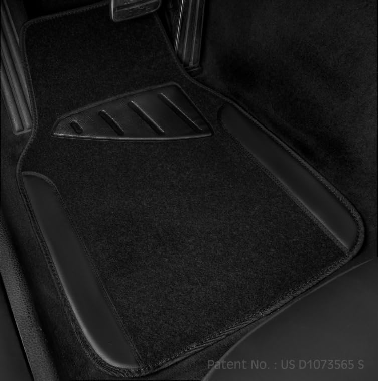 CAR PASS material texture close-up showing faux-leather durability benefit