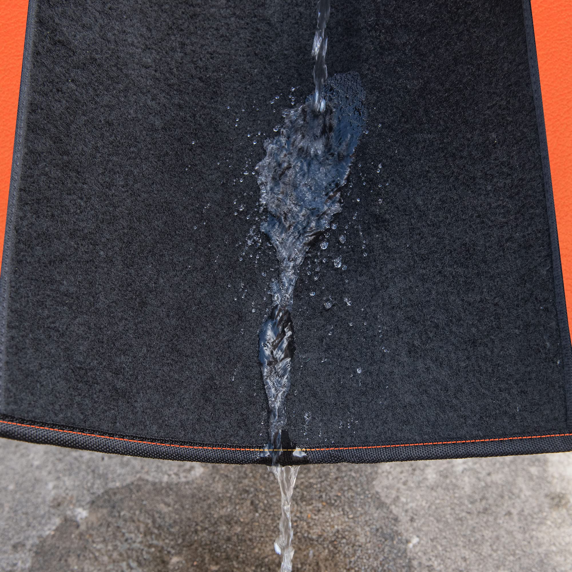 CAR PASS mats installed in SUV interior demonstrating full cabin protection benefit