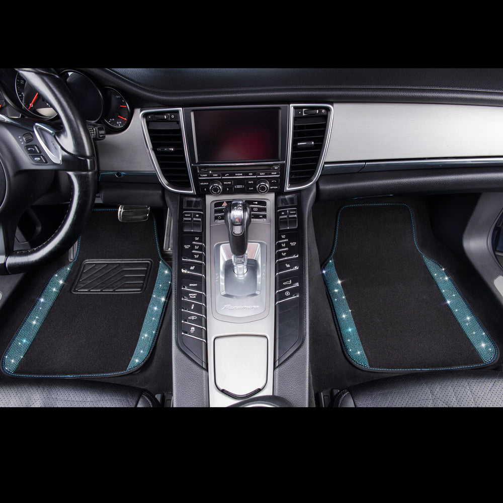 CAR PASS mats installed front seat enhance interior style and durability