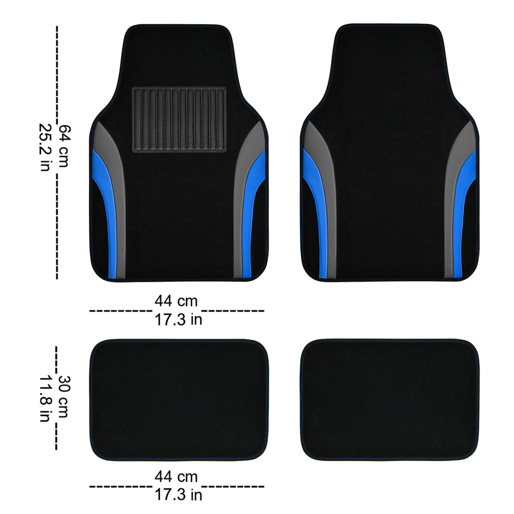 CAR PASS underside non-slip backing illustrating secure in-vehicle grip