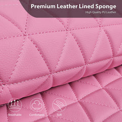 CAR PASS headrest and zipper detail showing armrest compatibility benefit