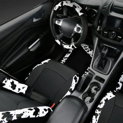 CAR PASS close-up of PU leather texture showing durable, wipeable surface