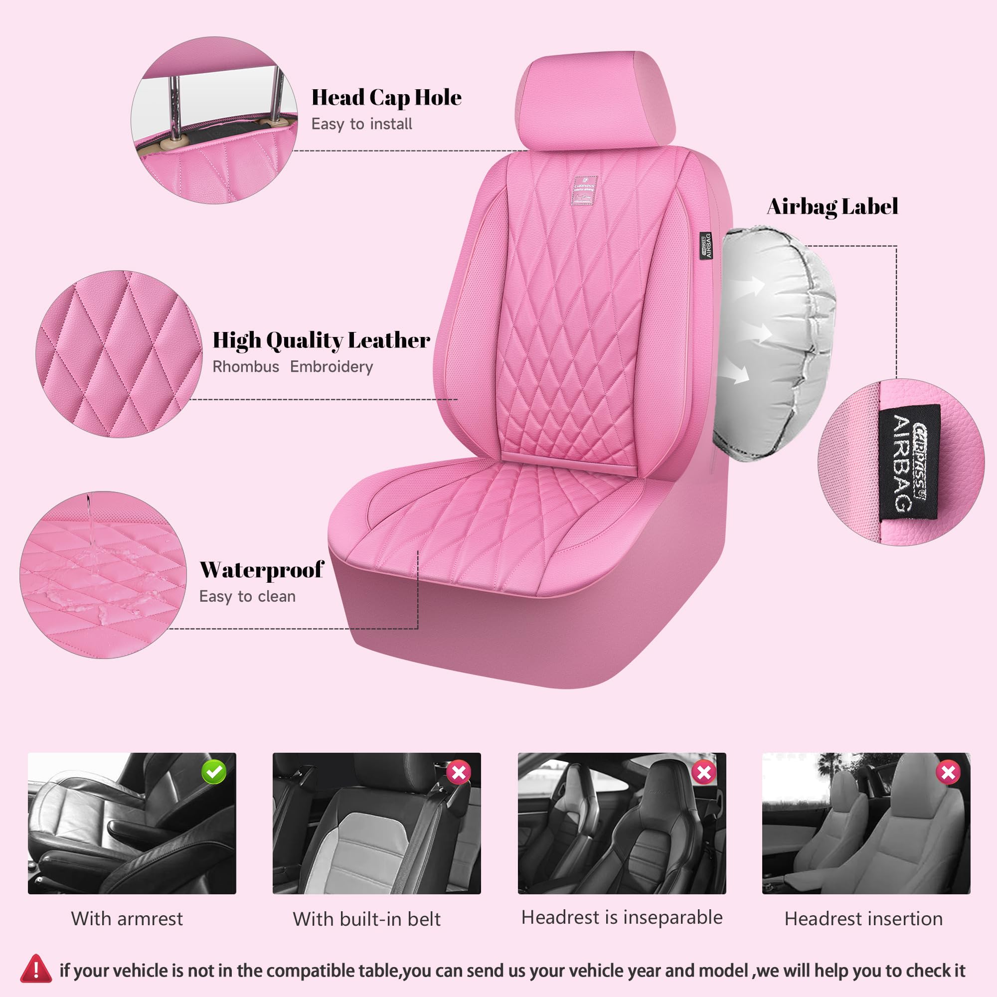 CAR PASS full back seat installed in vehicle showing cohesive five-seat coverage