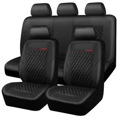 CAR PASS front seats installed showing quilted design and luxury look