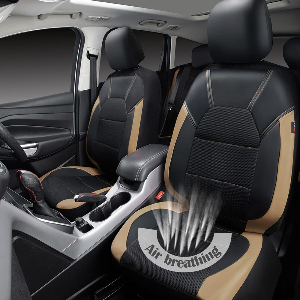 CAR PASS quilted leather close-up highlighting premium texture and comfort