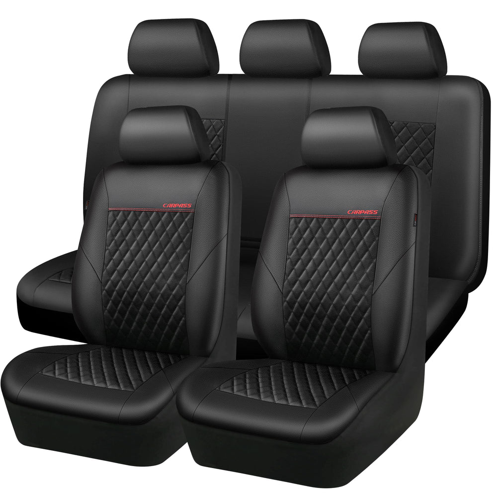 CAR PASS seat next to ruler showing fit and scale for installation clarity