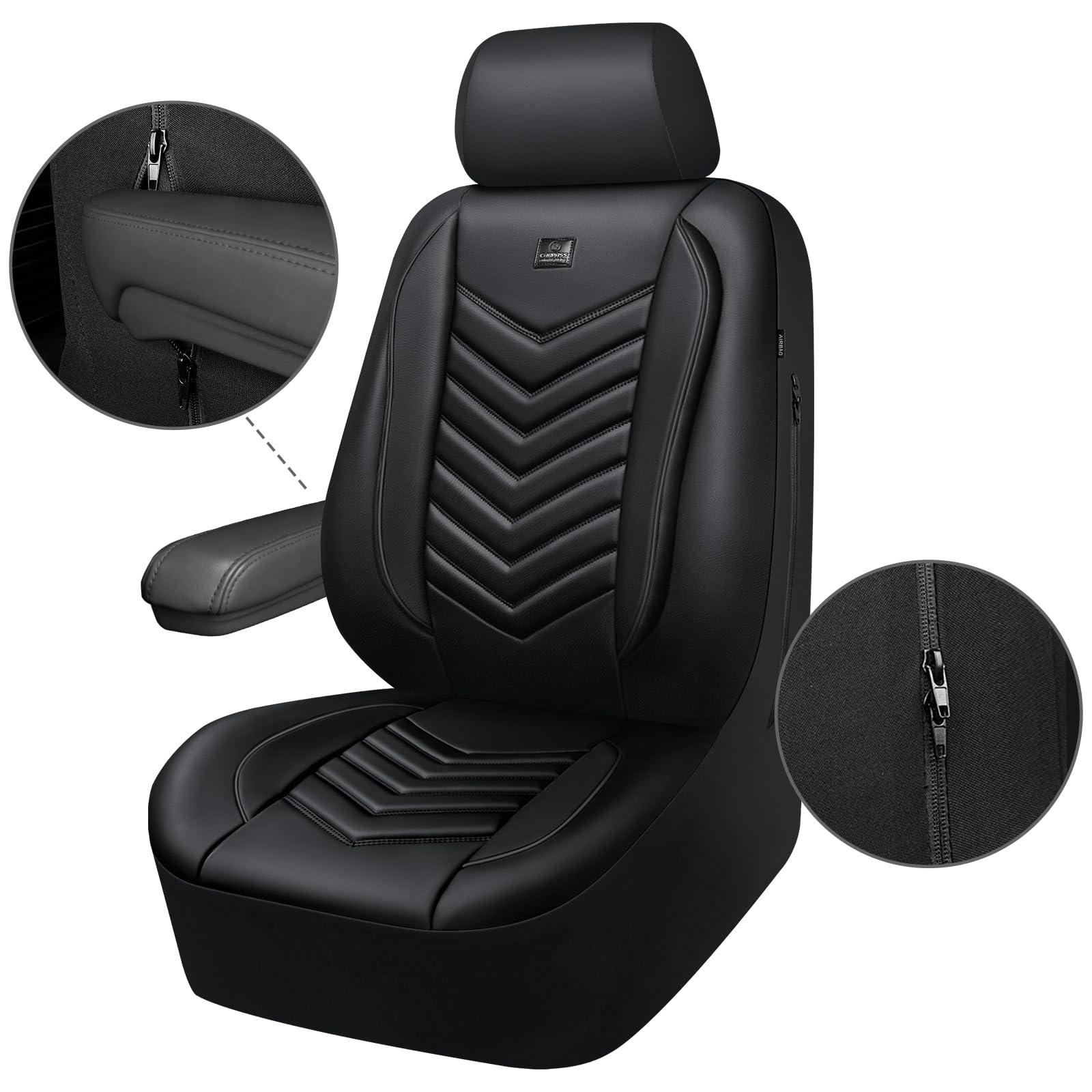 CAR PASS scale comparison showing universal fit on typical car seat