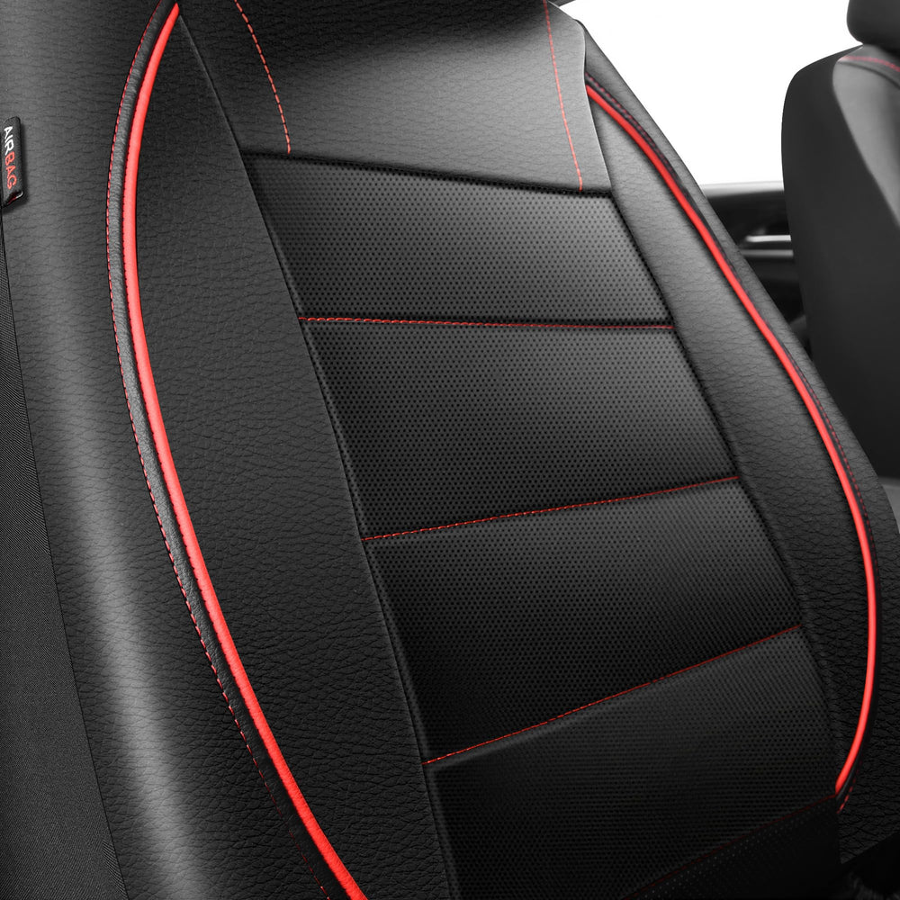 CAR PASS seat cover backside showing 5mm sponge padding for comfort
