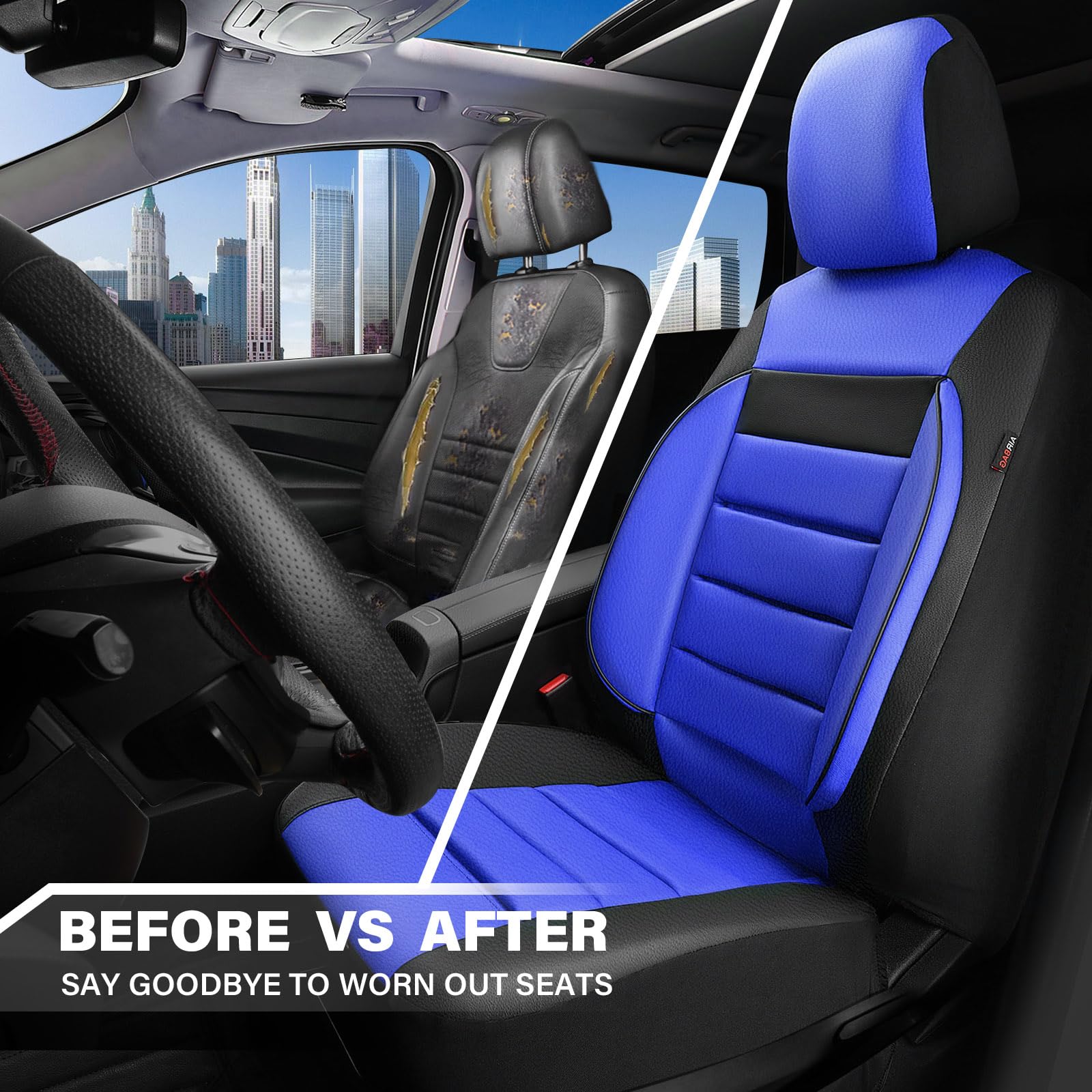CAR PASS fastening straps and hook-and-loop attachments for secure fit