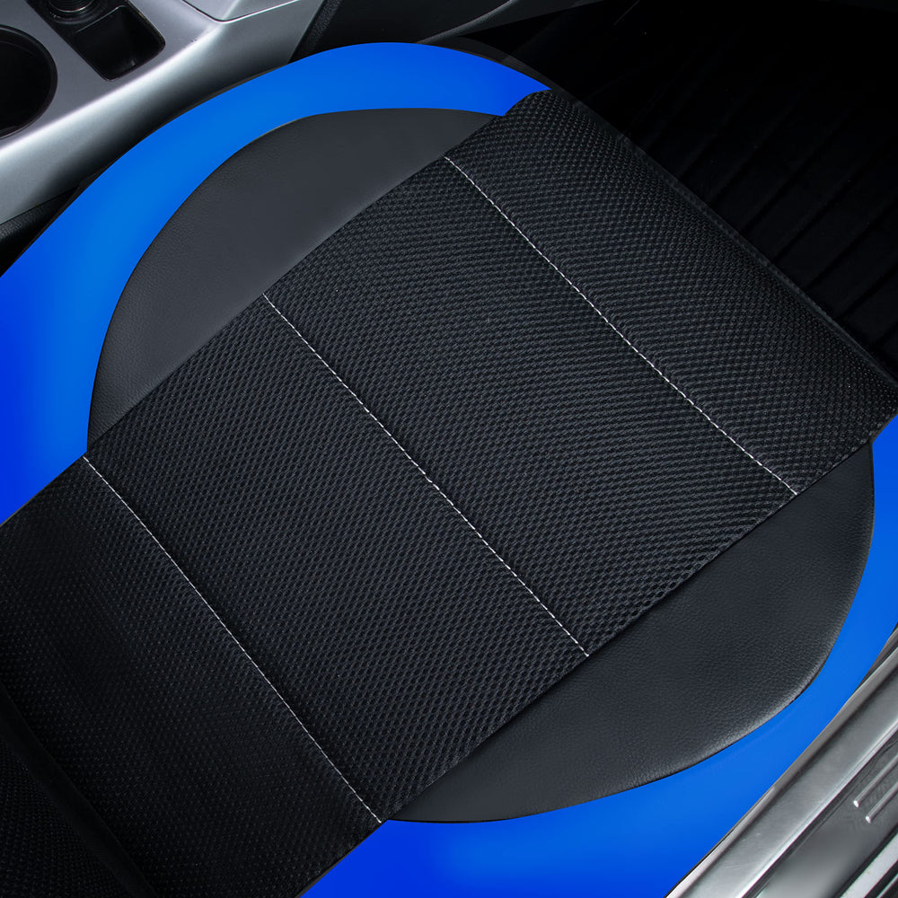 CAR PASS ventilation mesh close-up showing breathable fabric for cooler drives