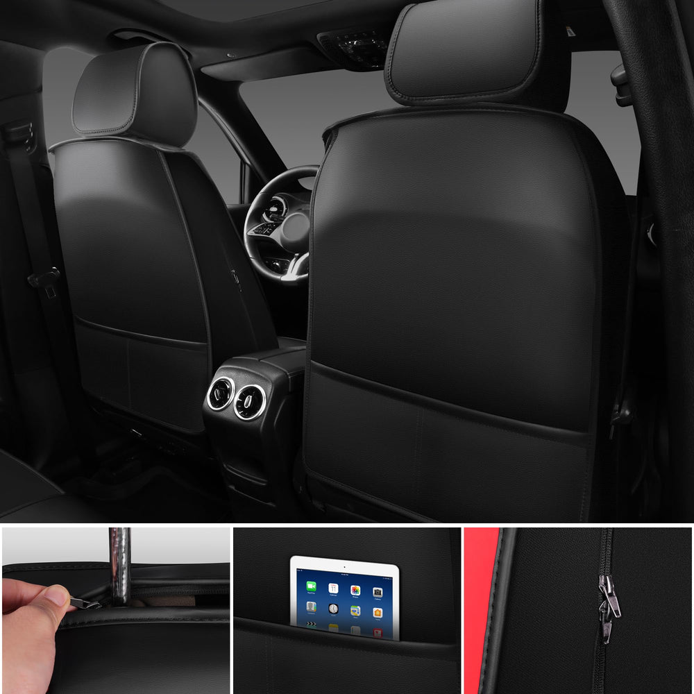 CAR PASS seat cover installed in car for a refined interior look