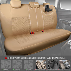 CAR PASS seat in use with child seat showing protection and easy setup benefit