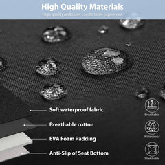 CAR PASS front seat cover in car lifestyle shot keeps interior clean and tidy