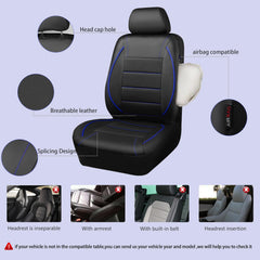 CAR PASS side airbag cutout detail showing safe airbag compatibility