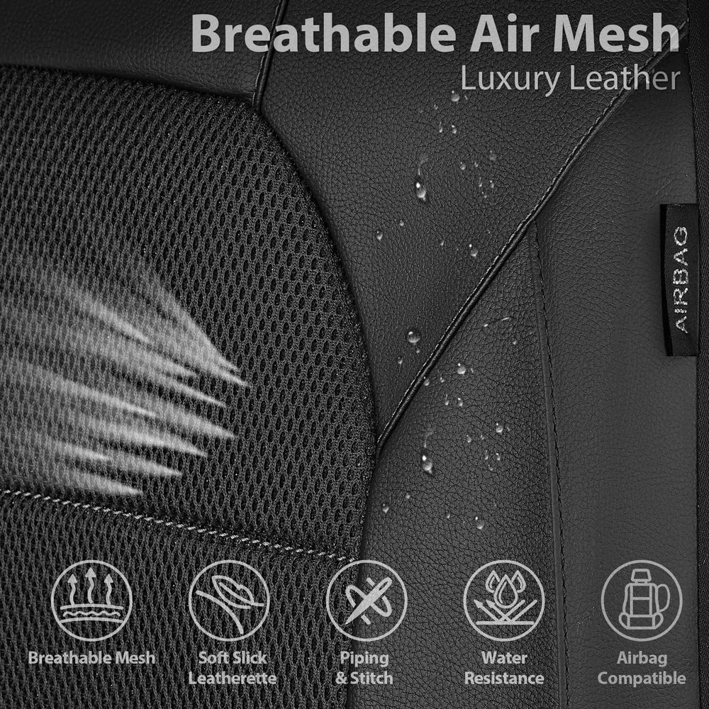 CAR PASS side airbag opening closeup demonstrating safety-compatible design