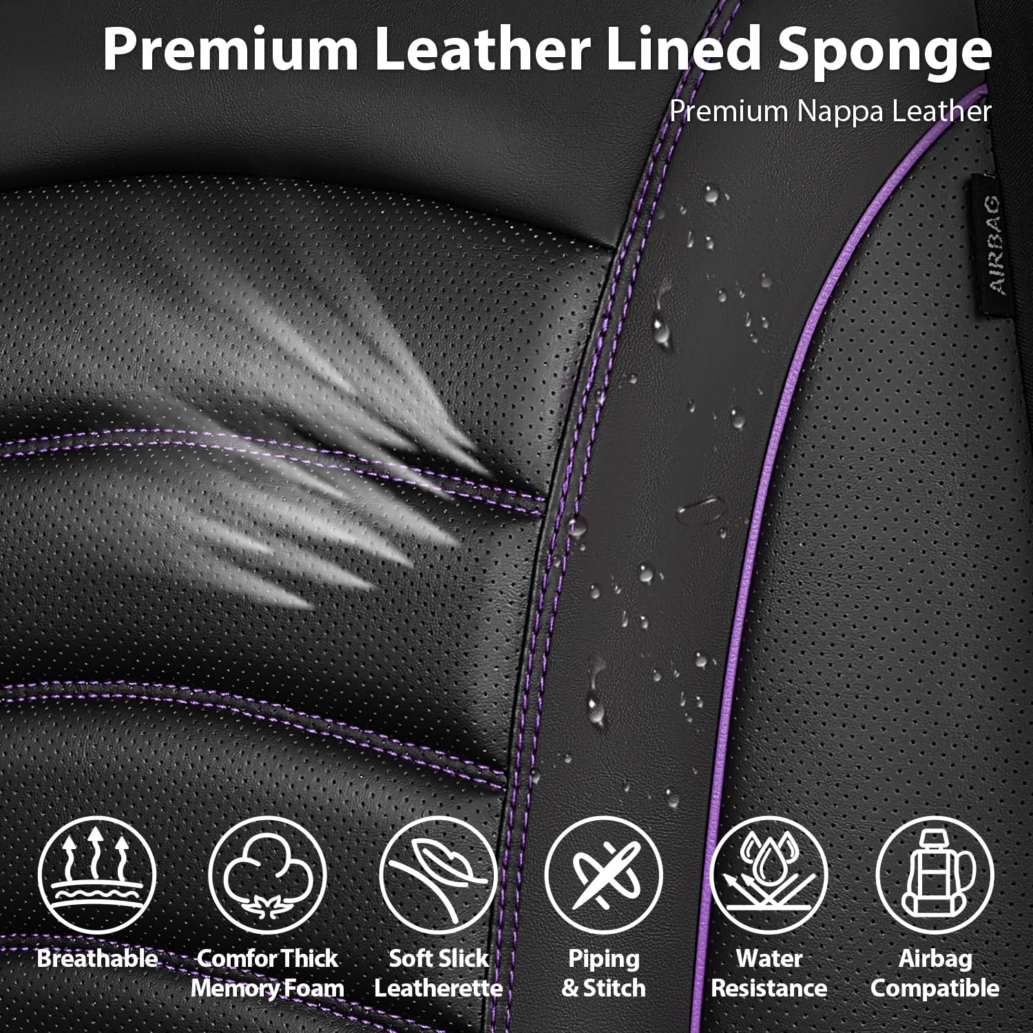 CAR PASS side airbag opening detail showing compatibility and preserved safety function