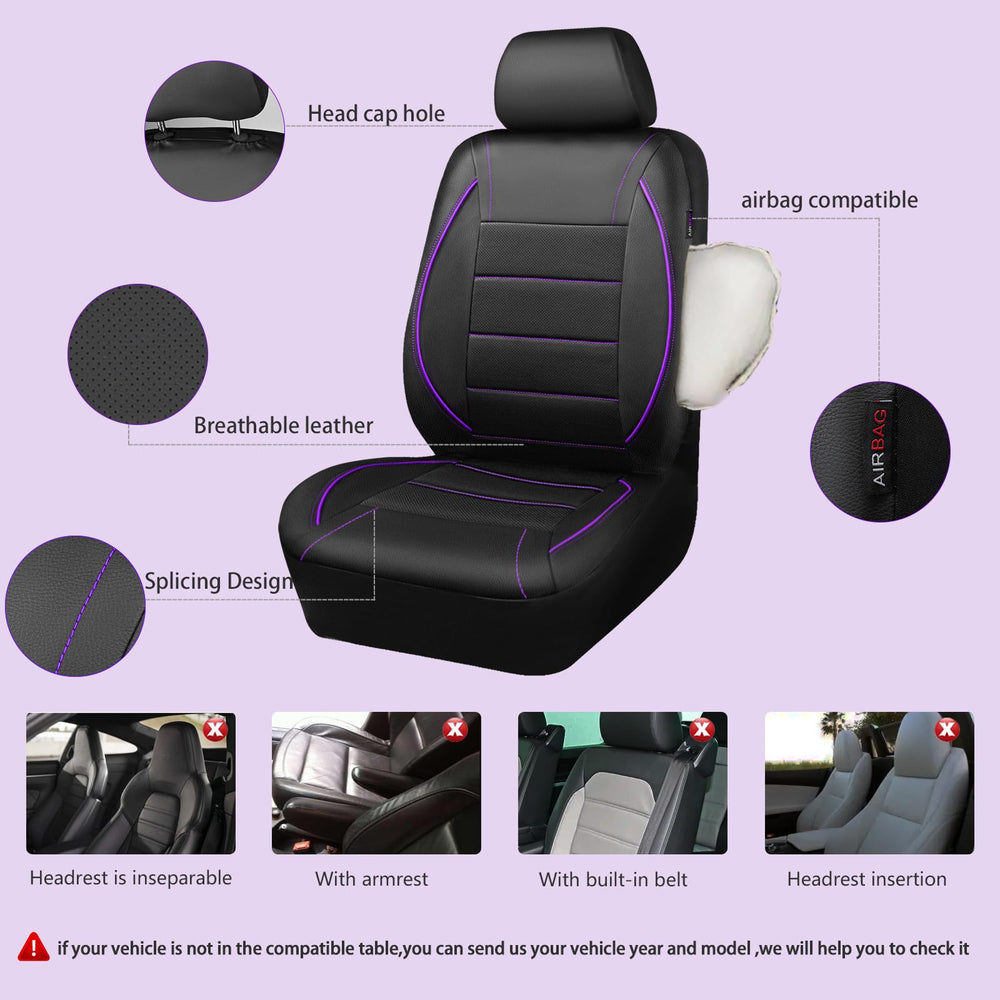 CAR PASS side airbag opening detail showing safe airbag compatibility