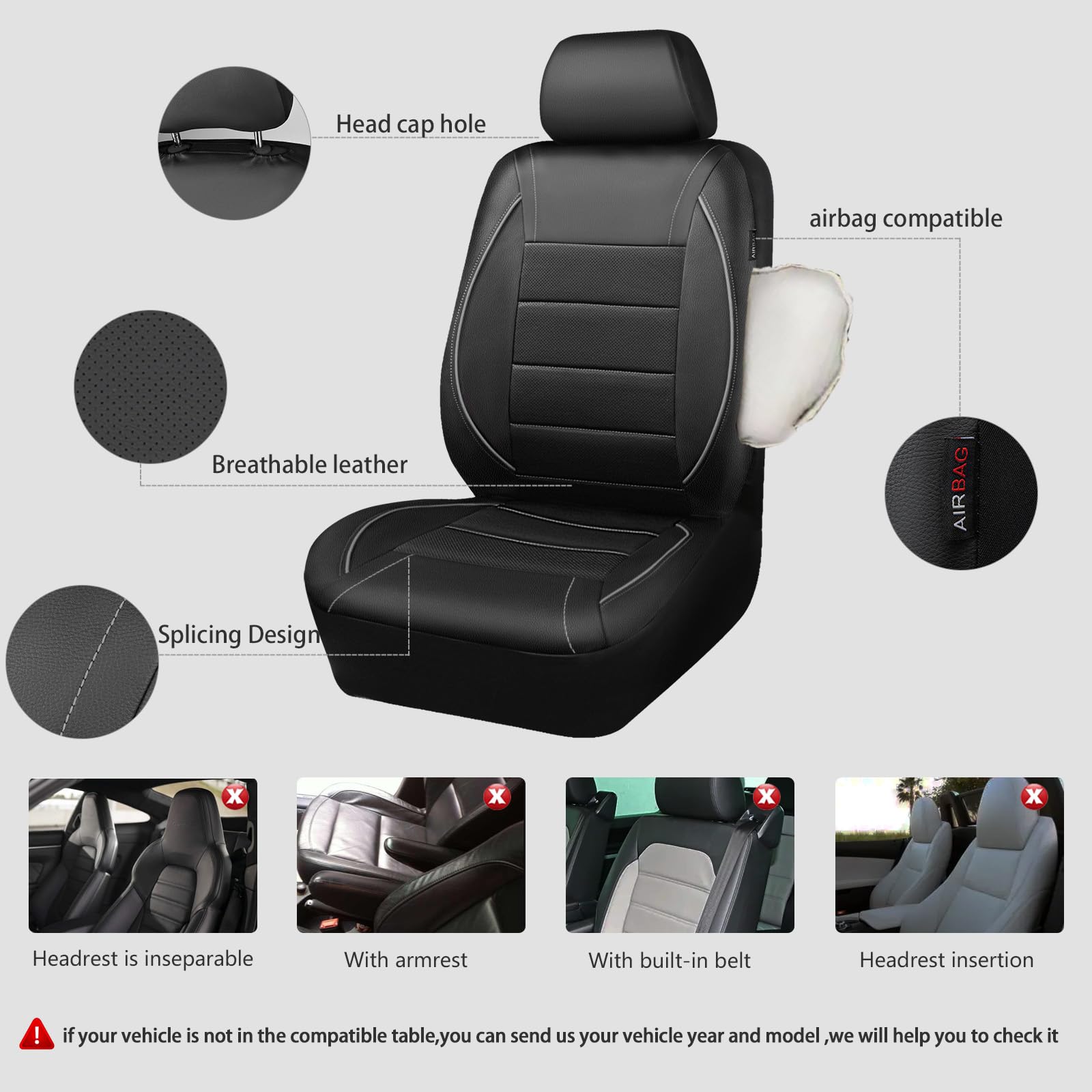 CAR PASS side airbag opening demonstrating safety-compatible design