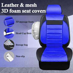 CAR PASS side stitching detail demonstrating airbag compatibility