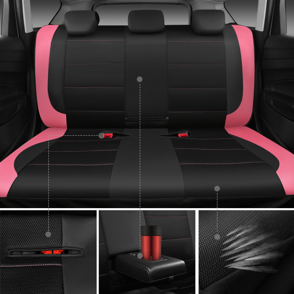 CAR PASS side profile during installation illustrating easy straps and fit