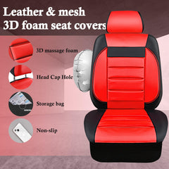 CAR PASS side seam showing airbag-compatible stitching for safe deployment