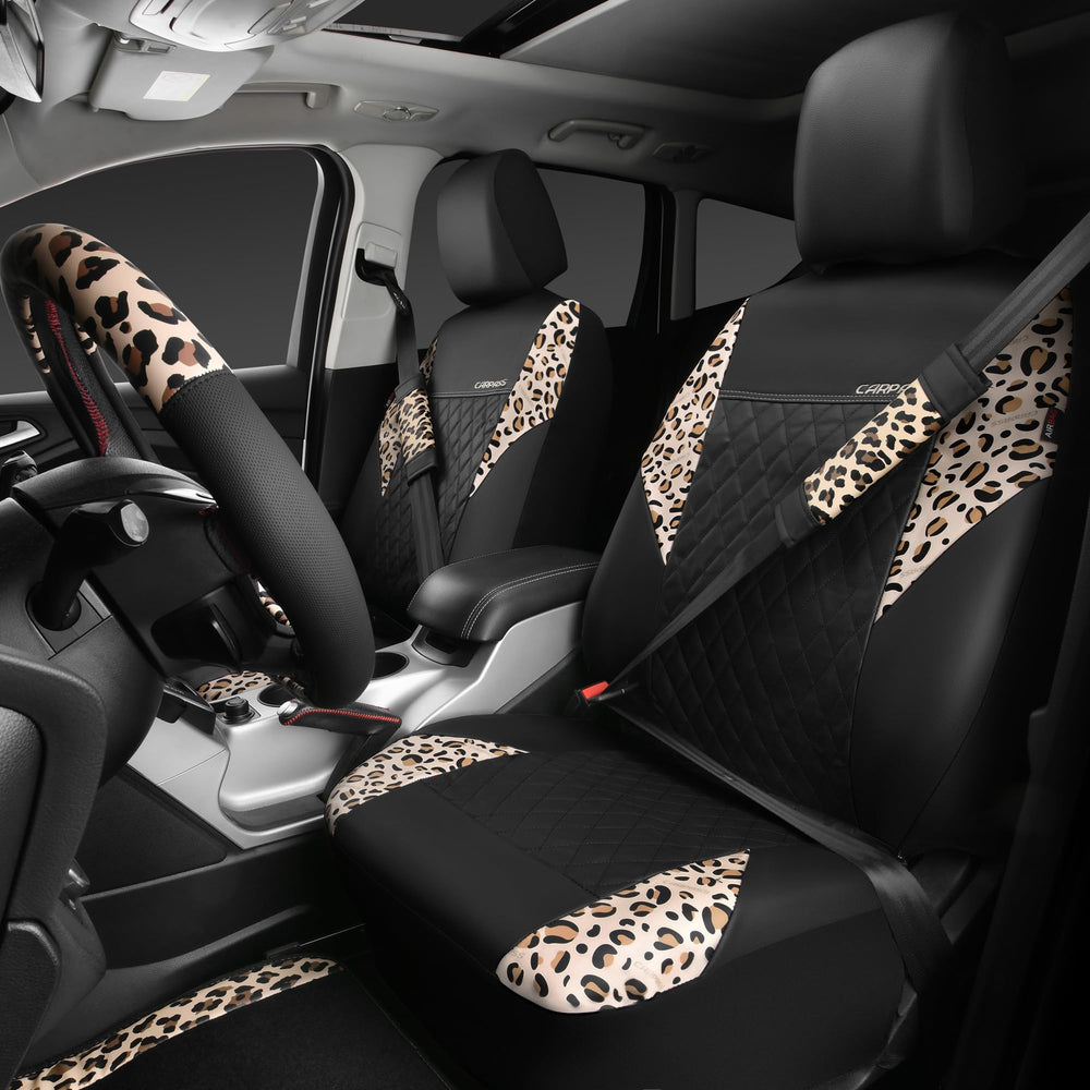 CAR PASS steering wheel cover close-up for grip and comfort