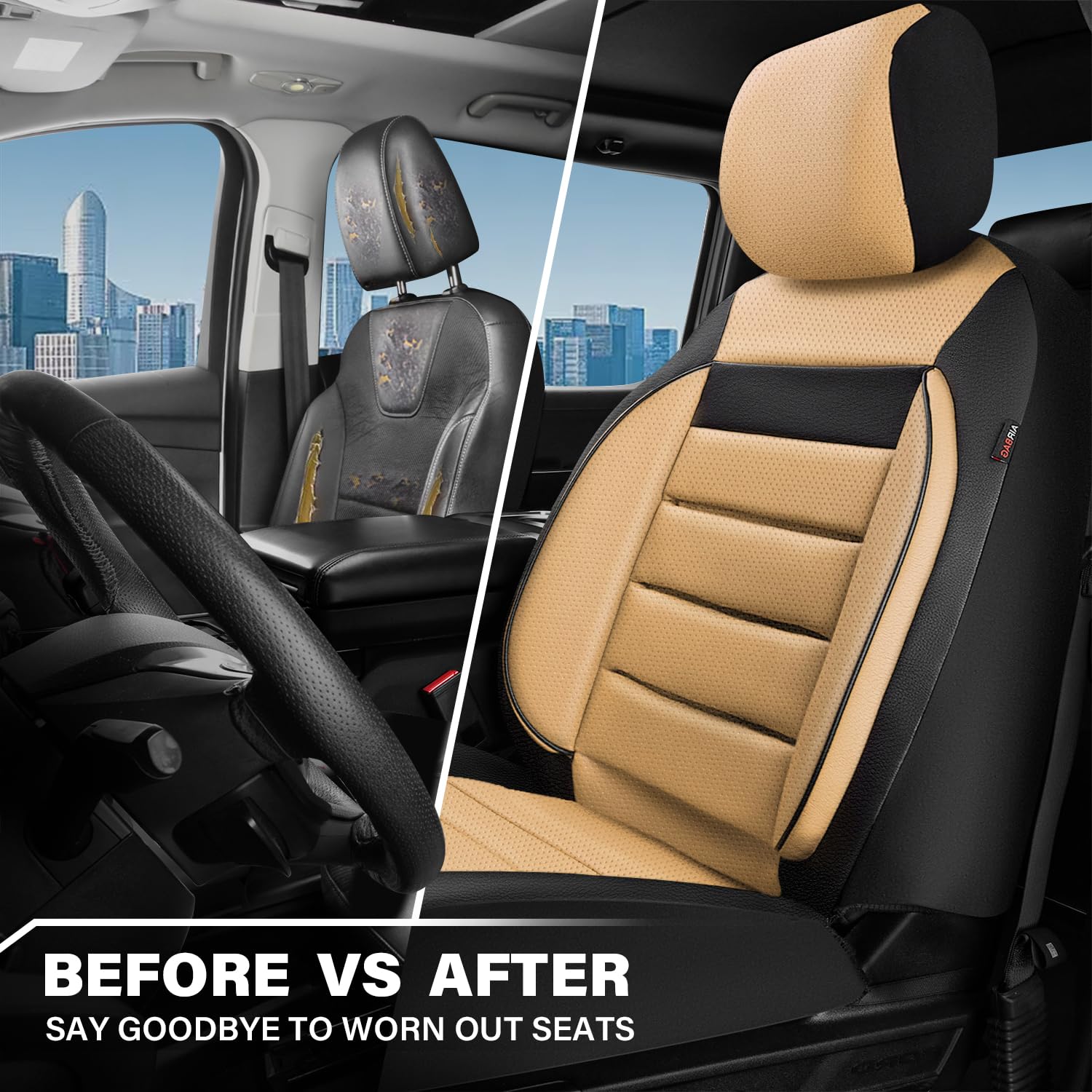 CAR PASS fastening straps and hook-and-loop detail for secure, snug fit