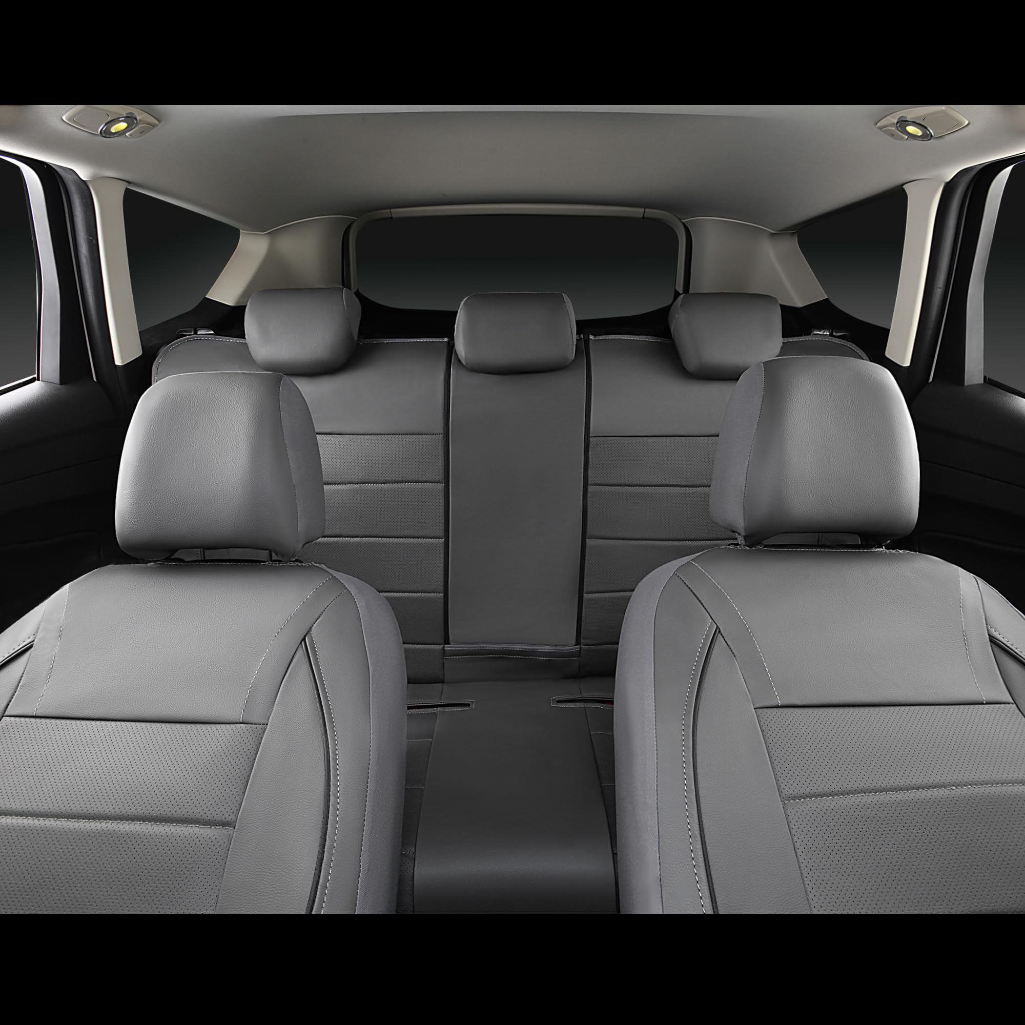 CAR PASS faux leather texture and breathable surface benefit: all-season comfort