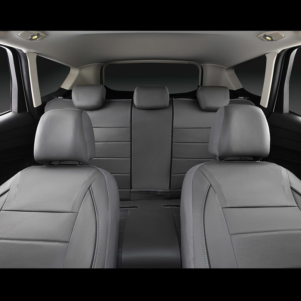 CAR PASS faux leather texture and breathable surface benefit: all-season comfort