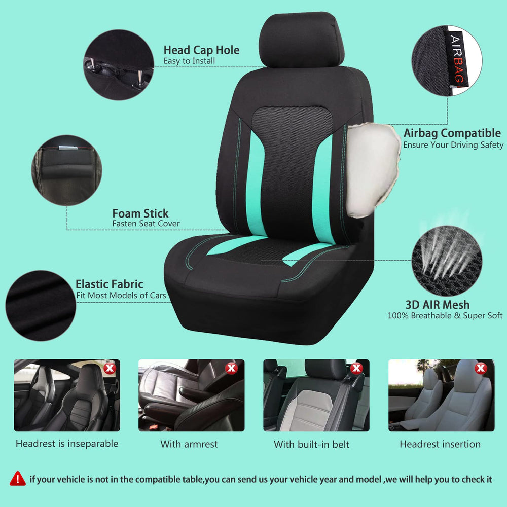 CAR PASS close-up of 3D air mesh texture highlighting breathable surface and comfort benefit