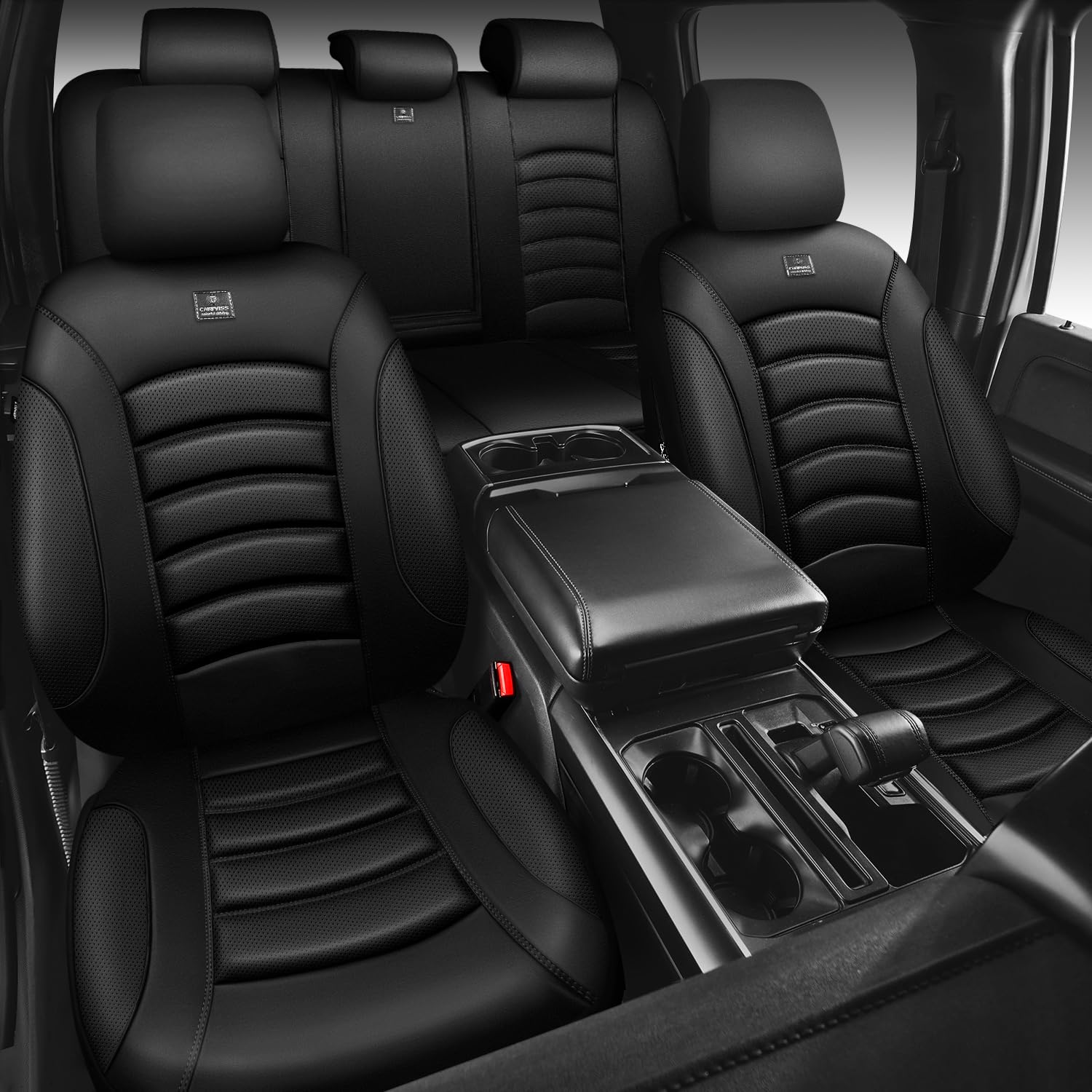 CAR PASS close-up of diamond stitch texture highlighting refined durable surface