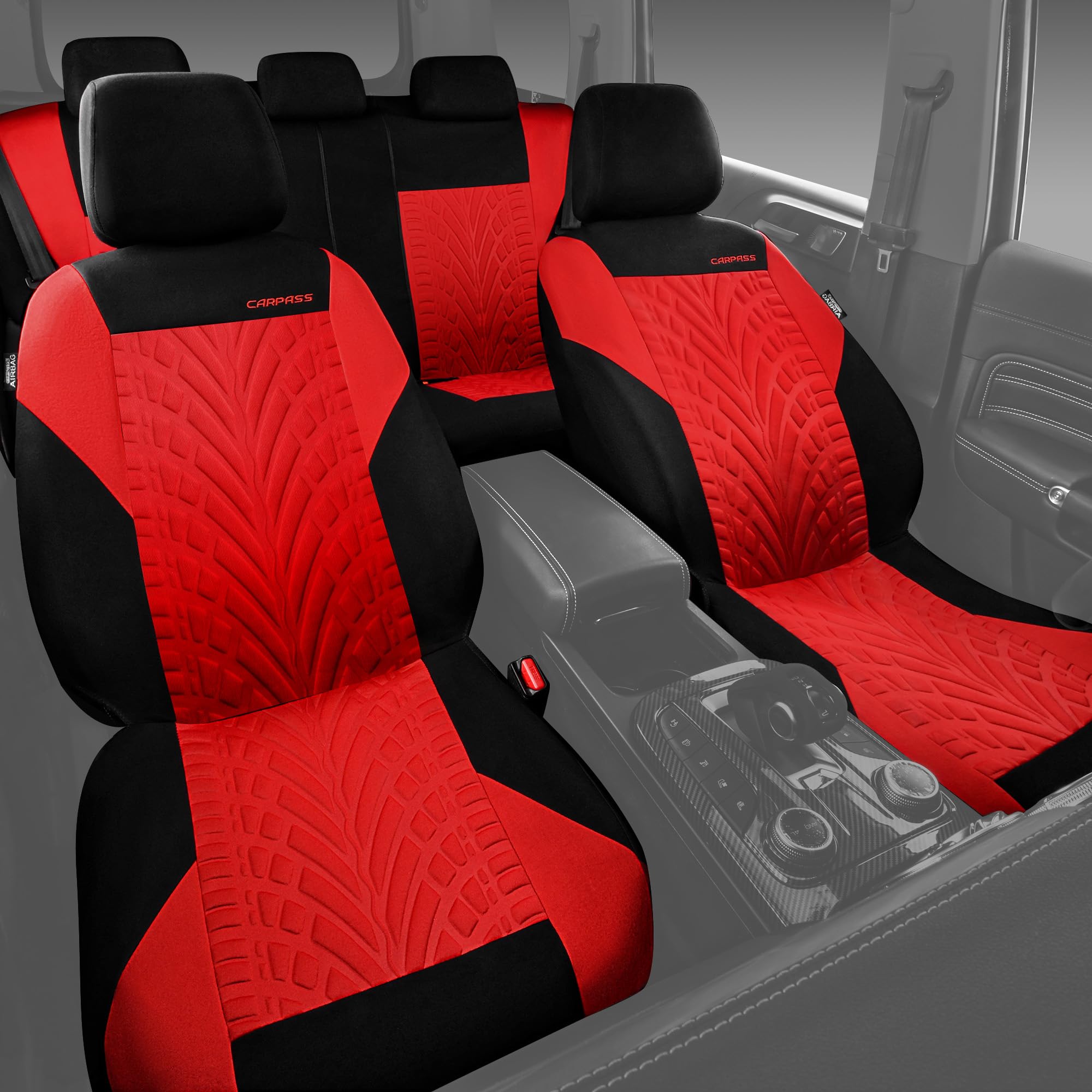 CAR PASS zipper for cupholder access showing convenient functionality