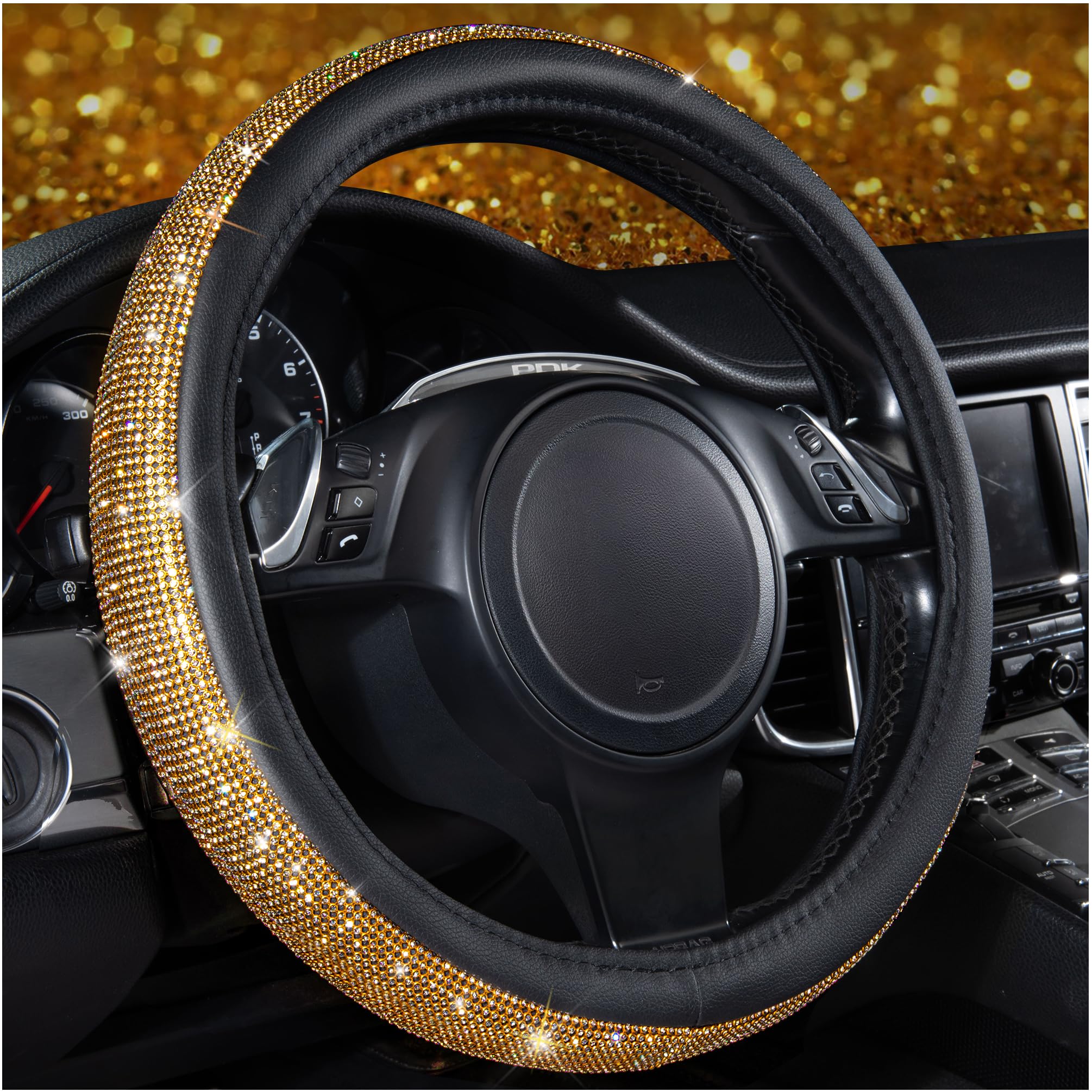 CAR PASS night sparkle crystals reflecting light showing dazzling shine and standout style
