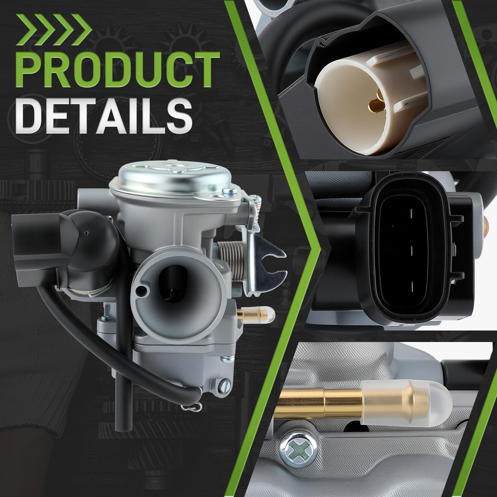 CARBBIA installed on Honda Ruckus demonstrating fit and improved throttle feel